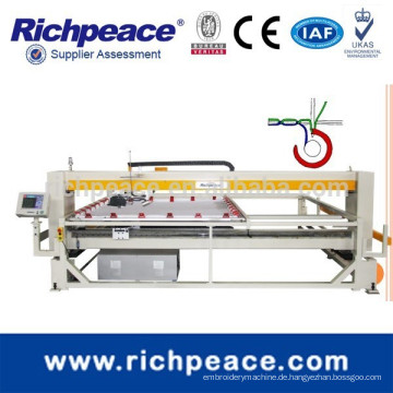 Richpeace Computergesteuerte Rotary Head Single Head Quilting Machine